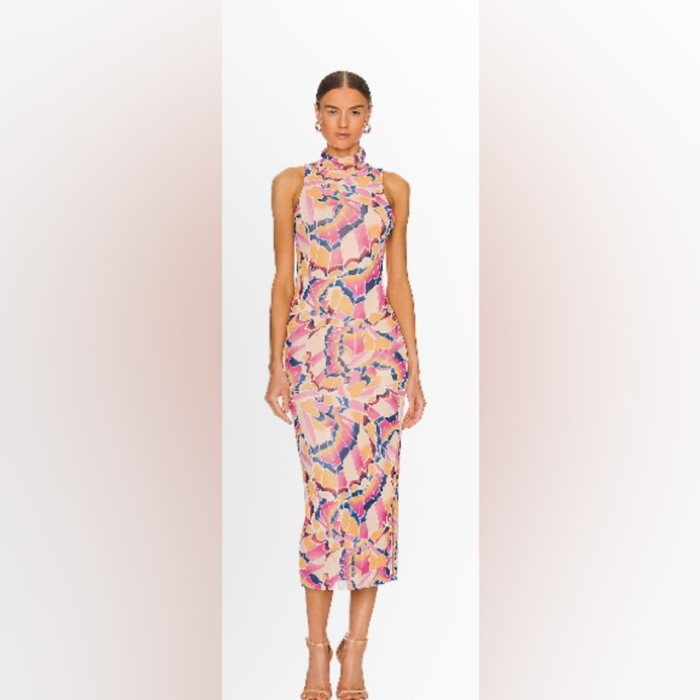 AFRM Poste Midi Dress